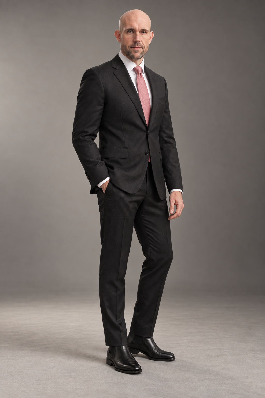 Jeremy executive suit portrait, angle 2