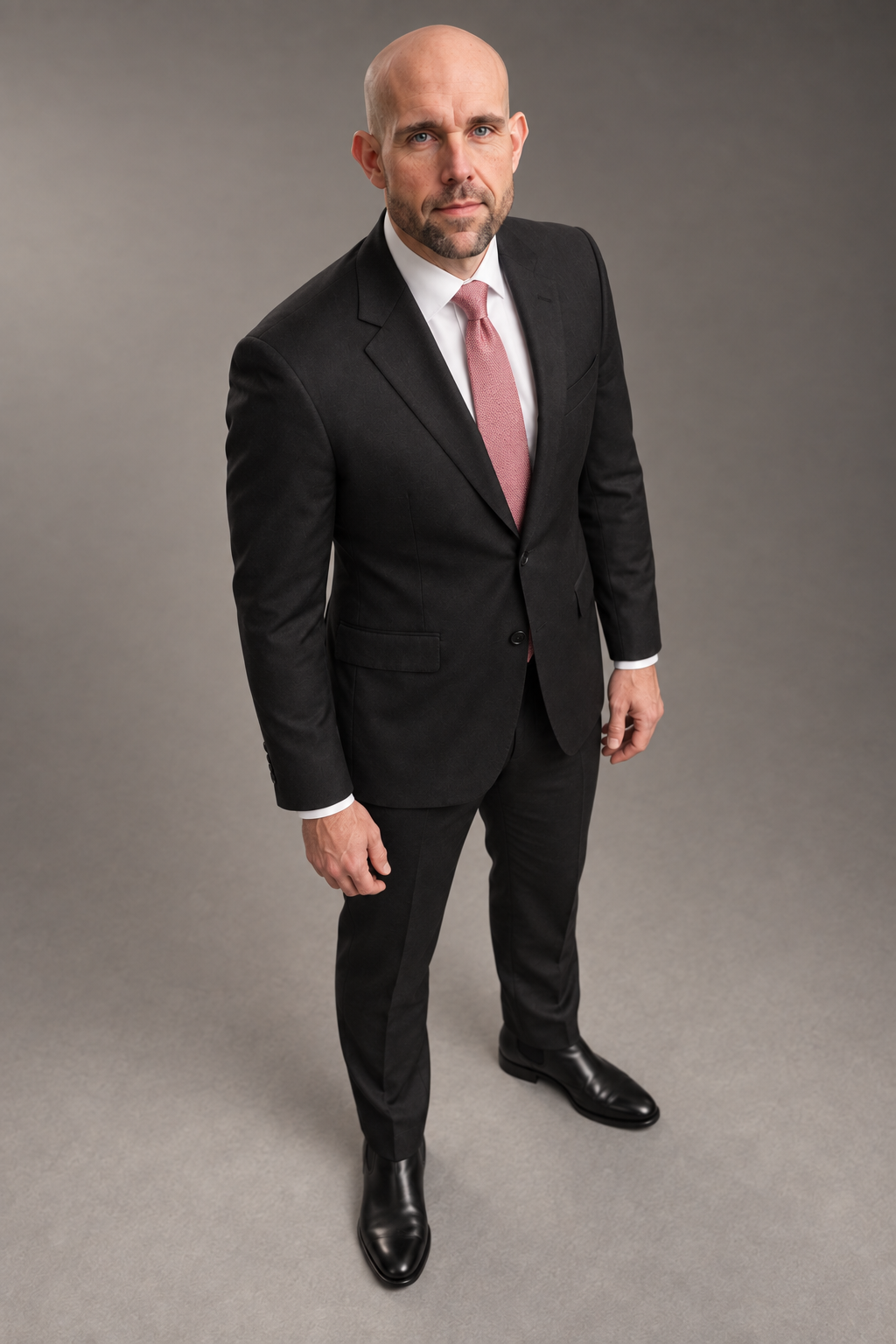Jeremy executive suit portrait, angle 5